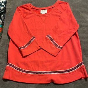 Lucky Brand Lucky Lotus Boho Sweatshirt